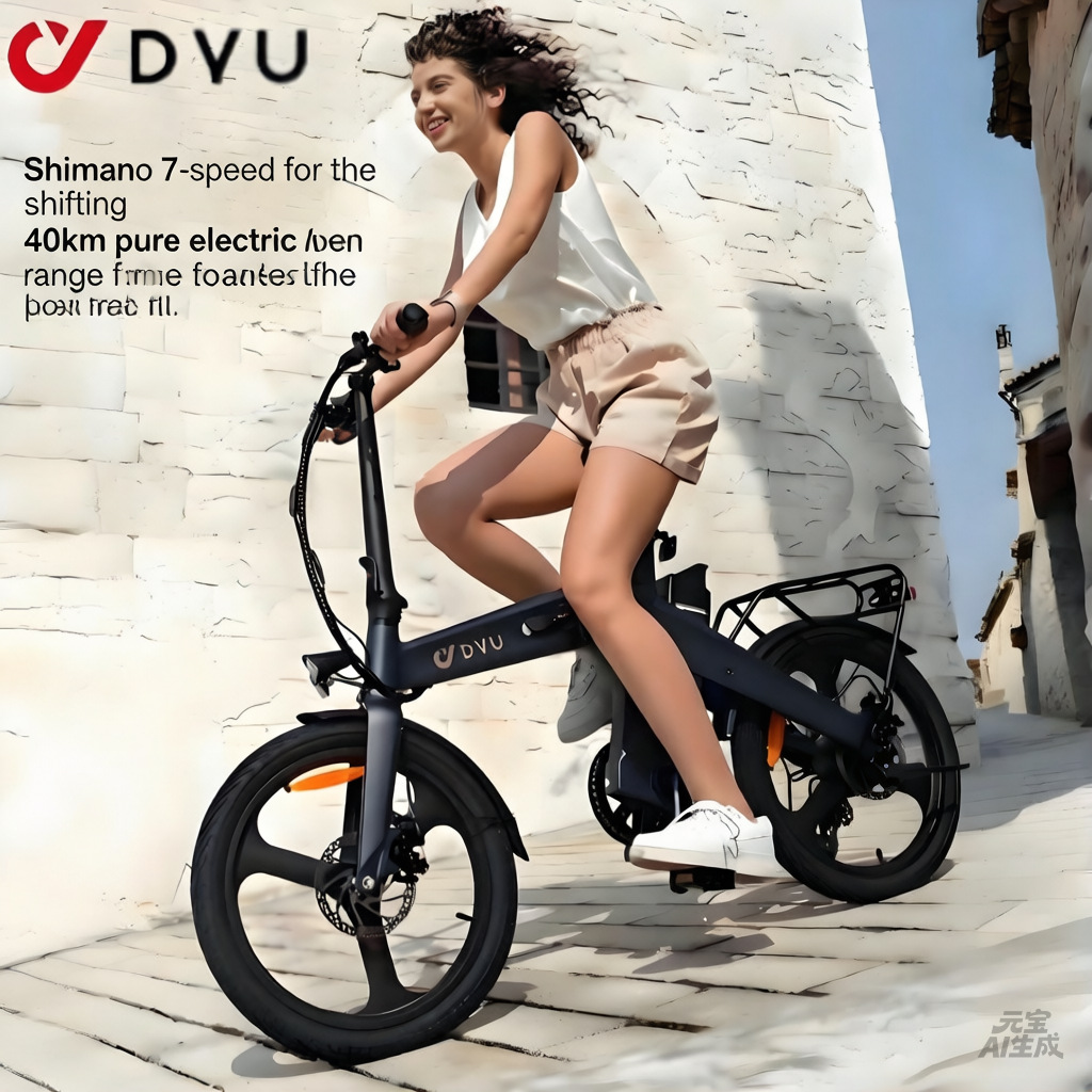 electric foldable handheld bike with brake system for men and women…