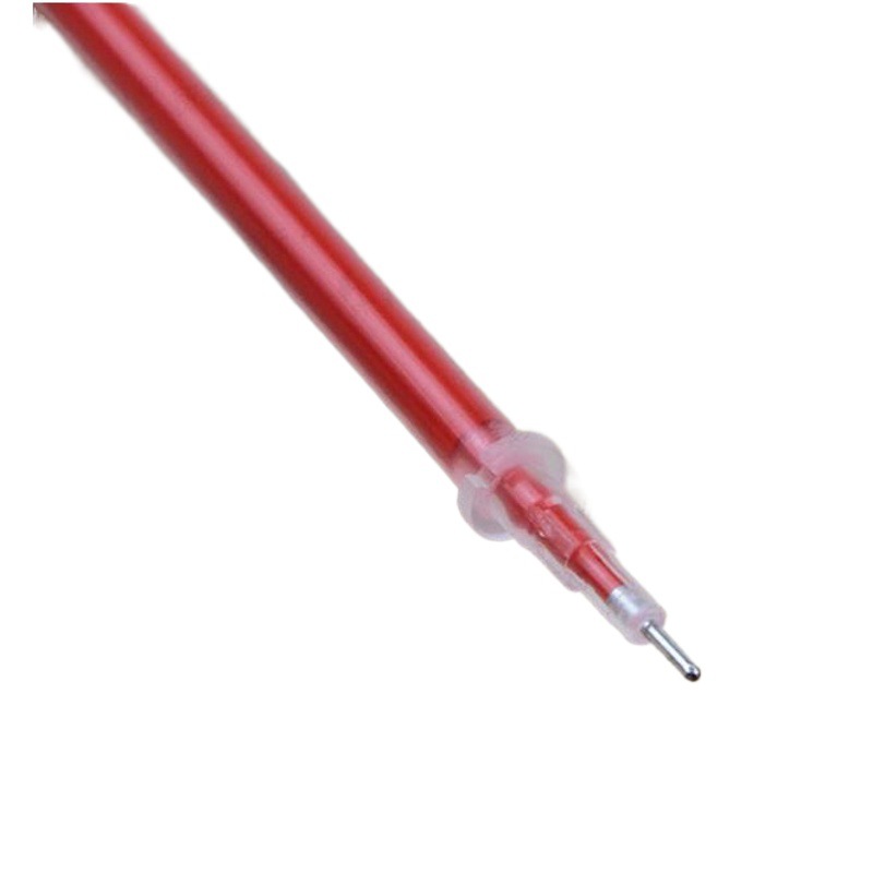 Spot 0.5mm full needle tube student neutral refill cartridge head office pen black red blue three color wholesale