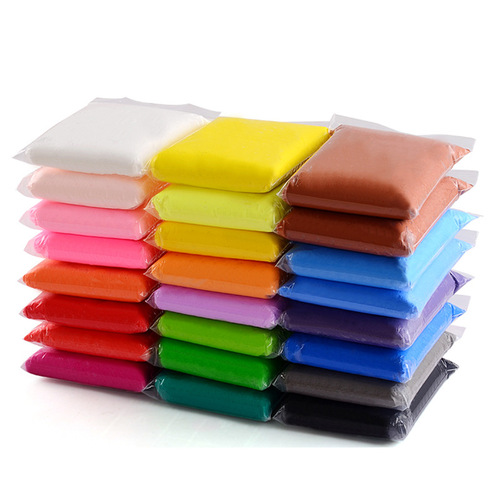 Ultra-light clay 100g bag children's colored clay toys wholesale space clay 100g large packaging plasticine clay