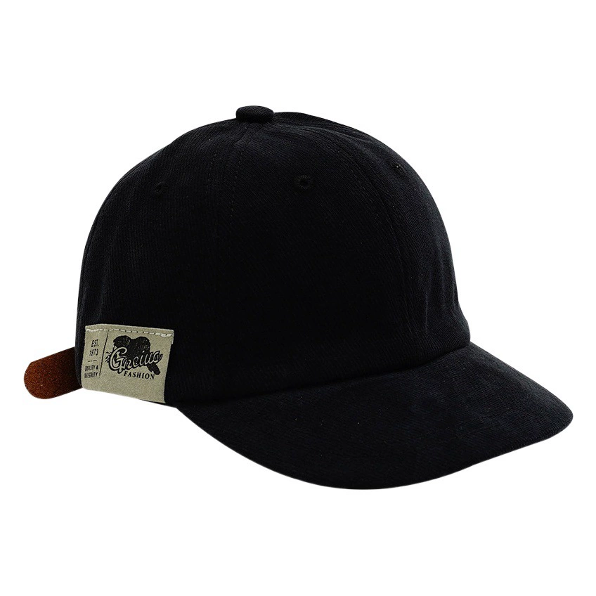 Детская однотонная Кепка на весну и осень в Корейском стиле бейсболка для мальчиков детская шапка с надписью этикетка Кепка с утконосом Повседневная