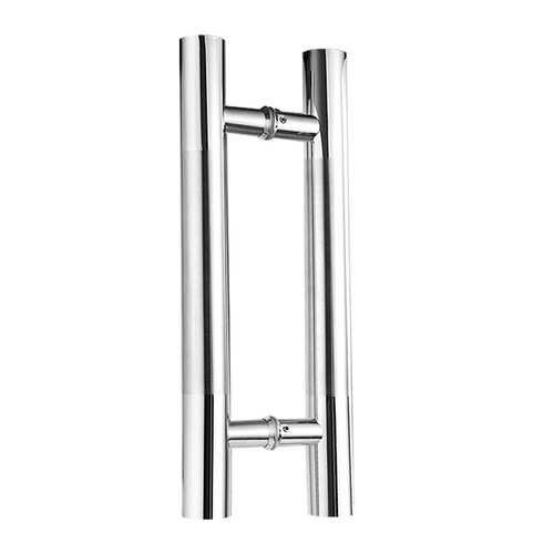 Glass door handle Door handle Thickened stainless steel door handle Tempered glass door handle Adjustable hole spacing