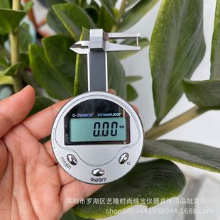 Genuine goods professional diamond Caliper/round Caliper/0-25mm digital display gem Caliper/Pearl thickness gauge