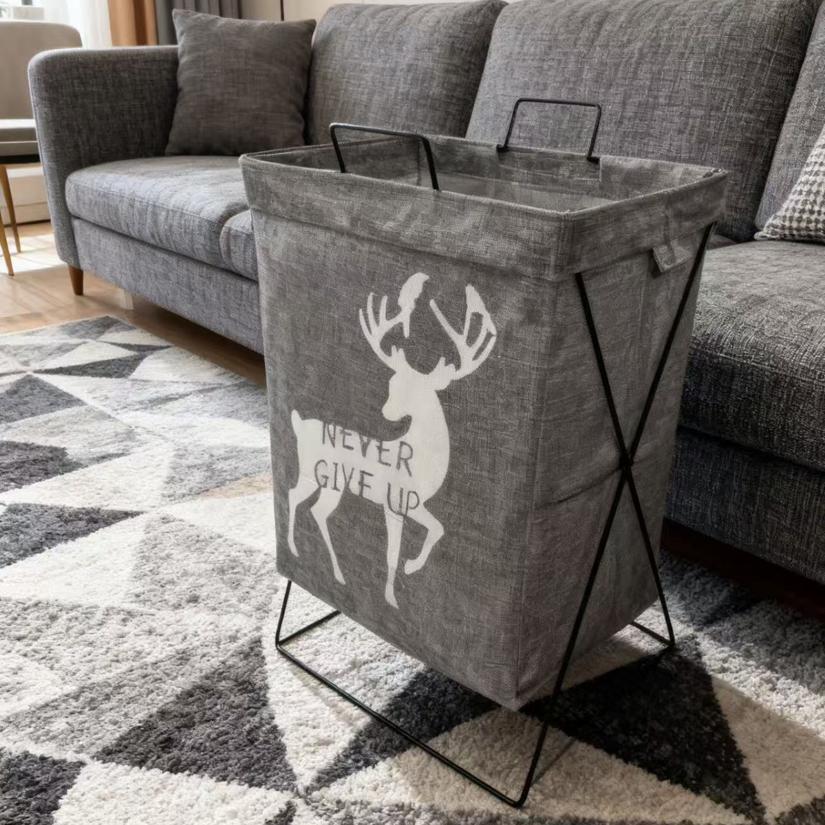 Cesta de ropa sucia de dormitorio doméstico gran capacidad balcón plegable hotel cesto de almacenamiento de ropa sucia cesto de almacenamiento de ropa sucia
