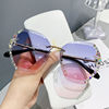 Sunglasses, crystal, glasses solar-powered, sun protection cream, new collection, Korean style, UF-protection