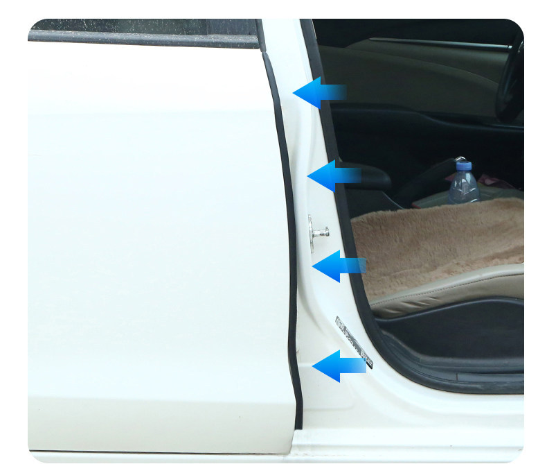 Suitable for Tank 300/400/Tank 500 Car Door Abc Pillar Soundproof Sealing Strip, Central Control Sealing Strip, Dustproof Strip