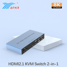 �¿�HDMI2.1 KVM�ГQ��8K60����һ2�M1���I���@ʾ����ӡ�CUSB����