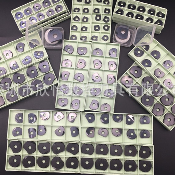 P3202-D12（R6）EFFICIENCY铣刀粒球头半圆刀片 代替瓦尔特刀片