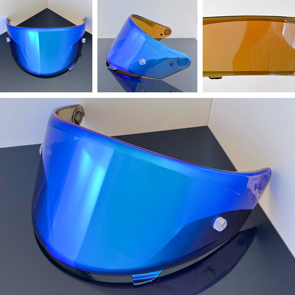 Motorcycle Helmet Lenses for Day and Night, Suitable for Nfr, Nf, Nx, Nz, Nxr Electroplated Mirror Accessories