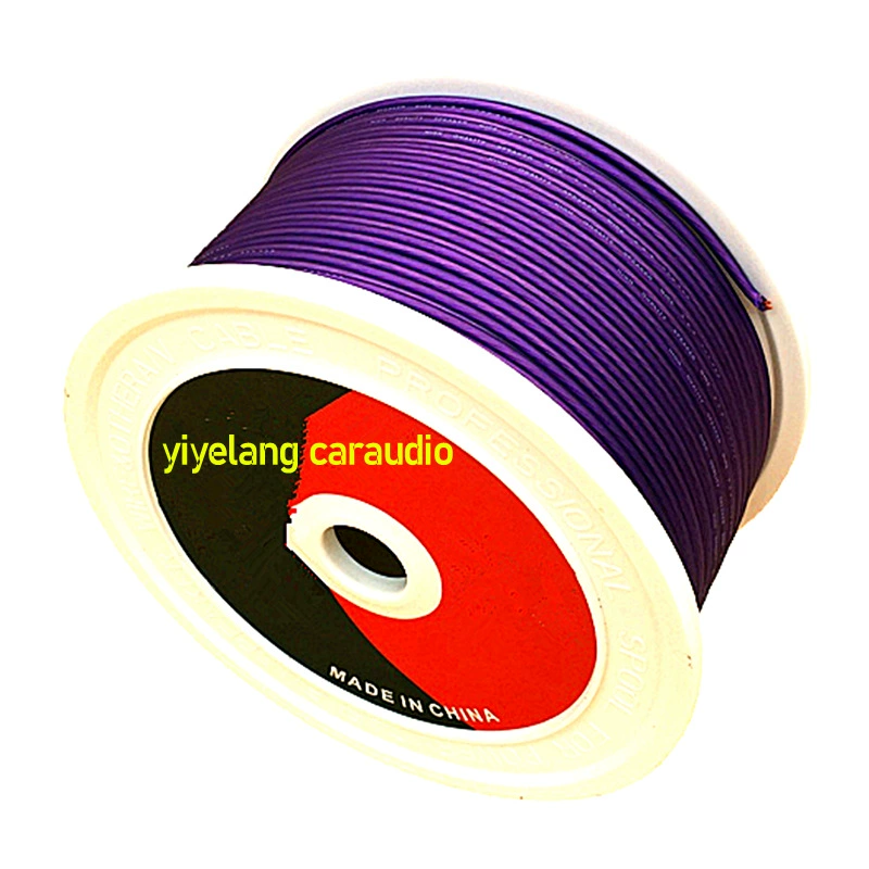 Оптовый Yi дикий волк высокого качества из чистой меди аудио кабель динамика двойной 16GA автомобильный аудио модификация провод 80 м