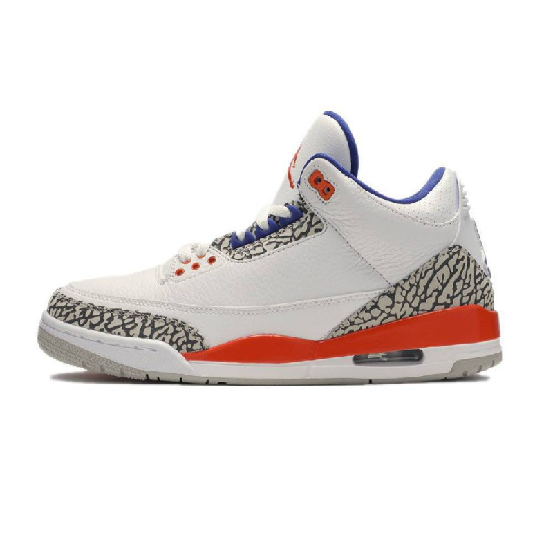 Zapatillas deportivas Jordan AJ3 estilo “cemento blanco”, antideslizantes