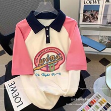 Ůͯ�¿����ײɫPOLO���ļ��nϵӡ������t���д�ͯ���I�������