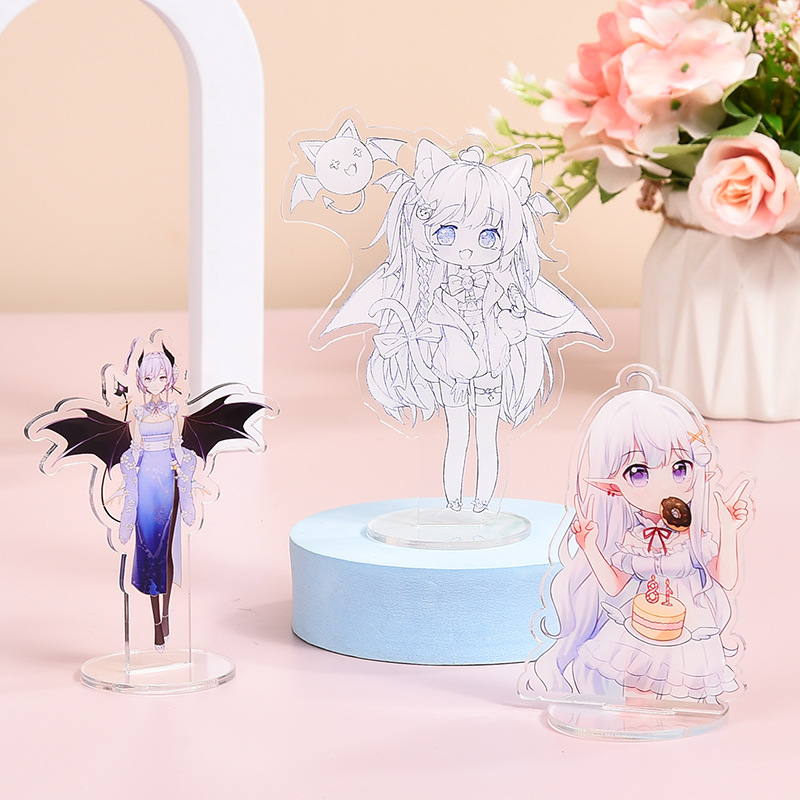 亚克力动漫立牌人形立牌定 制明星周边卡通人物工艺礼品摆件定 做