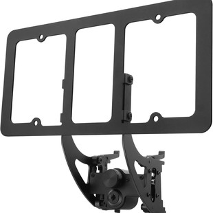 Cross-border applicable to Tesla 17-23 Model 3 American standard license plate towing license plate frame punch-free anti-theft