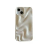 Three dimensional, white, matte