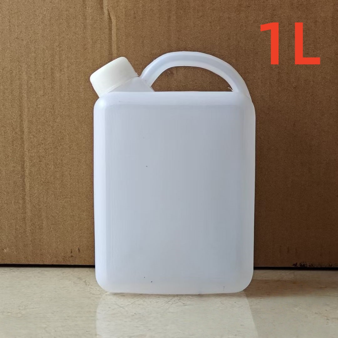 Foshan Can 1L Plastic Bottle Chemical Flat Can 1kg Packaging Plastic Barrel 1 Liter Daily Chemical Solvent Bottle Pesticide Fertilizer Bottle