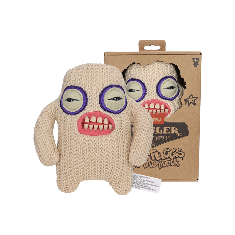 Fuggler 公式本物のかわいいモンスターストリートシリーズかわいい醜い面白い人形ぬいぐるみトレンディなおもちゃの人形|undefined