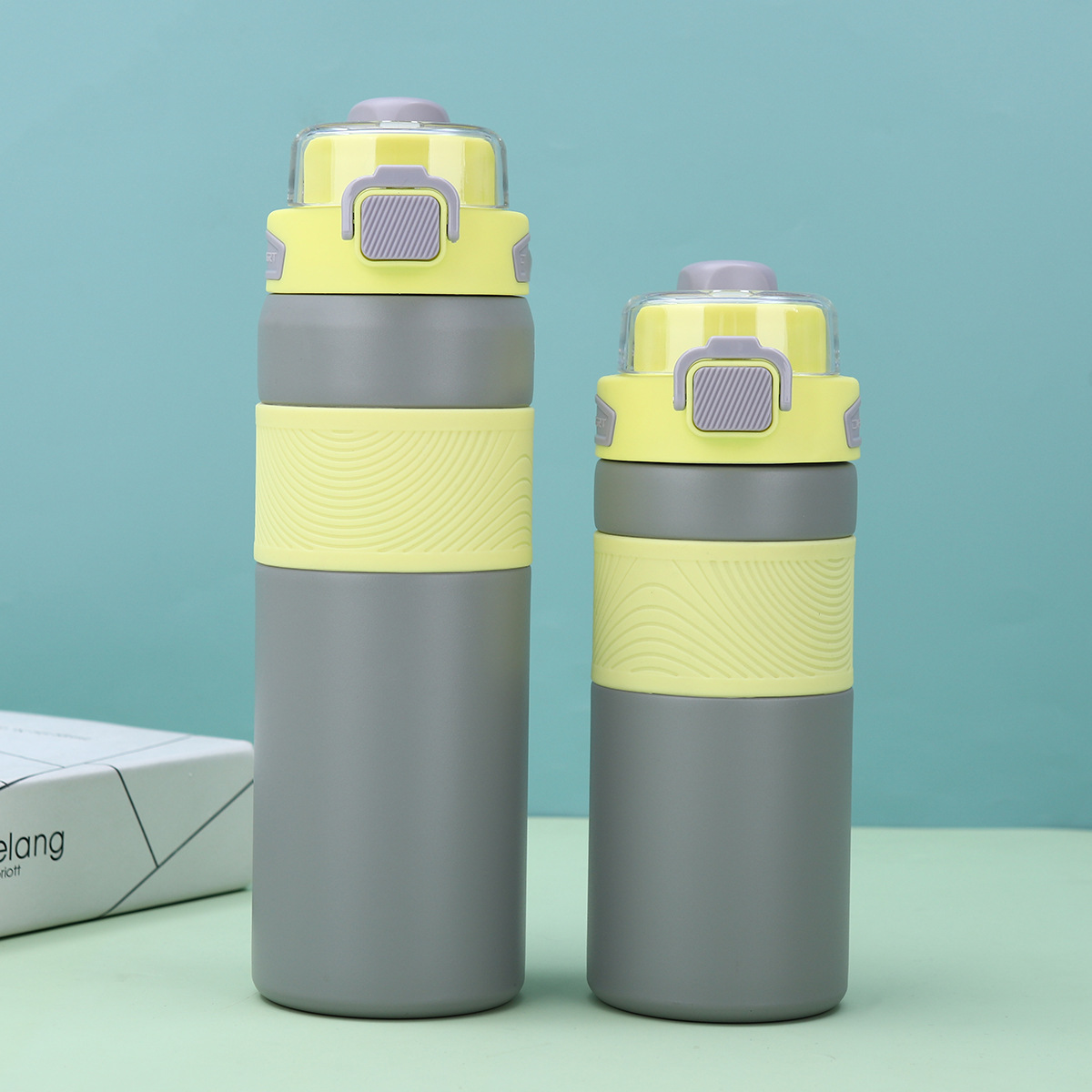 Amazon 316 taza de aislamiento al vacío de acero inoxidable al aire libre de alto valor deportivo hervidor de agua portátil taza de doble bebida