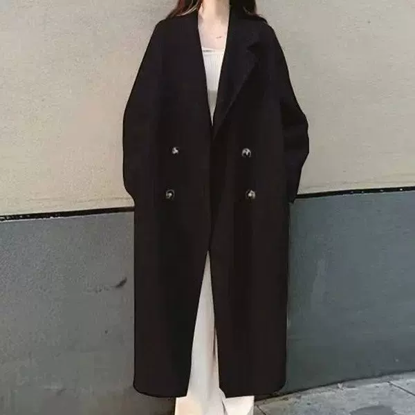 毛呢外套女2025年秋冬季新款呢子大衣百搭小个子赫本风韩系潮