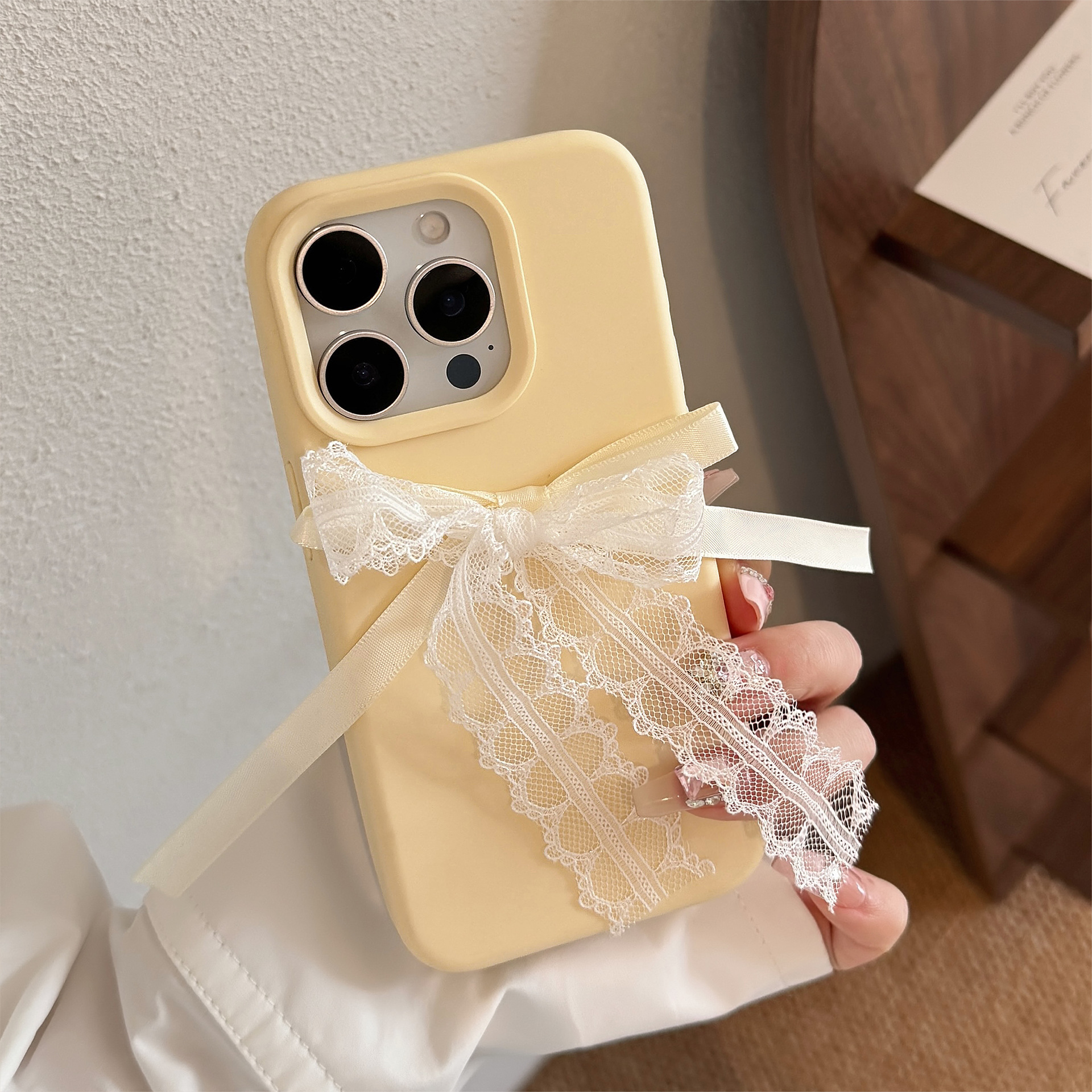 40g Weight iPhone Applicable Brands Phone Cases Classification Tpu Solid Color Bow Knot Elegant Lady Phone Cases Phone Accessories