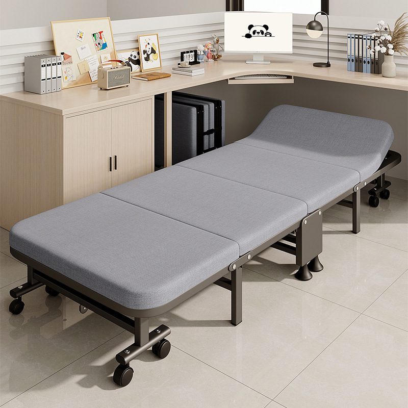 Single Folding Bed Nap Bed Adult Folding Bed Office Nap Artifact Folding Bed Single Portable 60% off