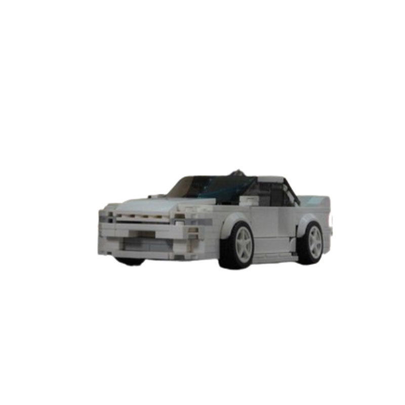 Racing Car Small Particle Building Block Educational Toy Model_voghion.com