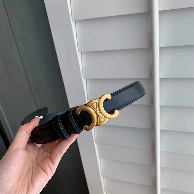 Arco de Triunfo cinturón de las mujeres nuevos pantalones vaqueros con cinturón de cuero genuino de las mujeres de moda todo partido decorativo de las mujeres de piel de vaca