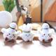 Internet Popular Cute Badminton Small Pendant Plush Toy Doll Cartoon Bag Pendant Keychain Doll