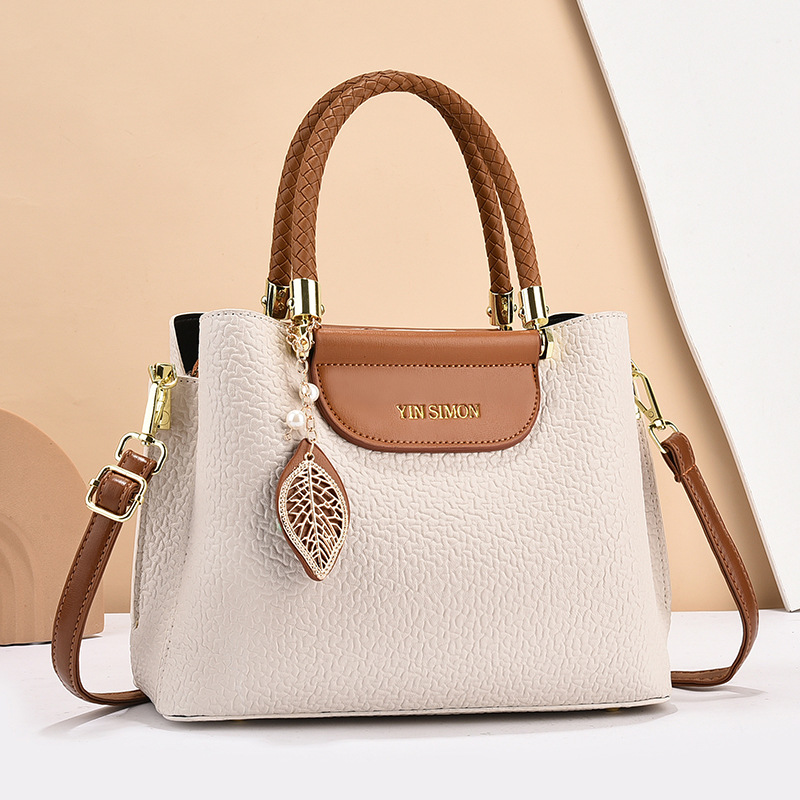 Bolso de Mano para Mujer de Otoño e Invierno del Fabricante, Bolso de Gran Capacidad, Bolso Bandolera de Moda 2025, Disponible para Dropshipping.