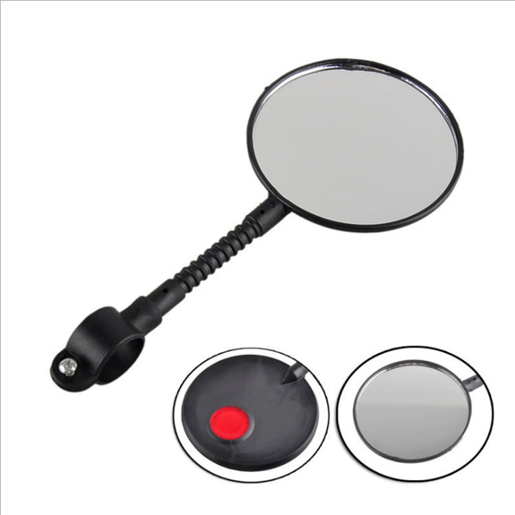 Retroreflective mountain bike, children's bicycle, rear view mirror with accessories