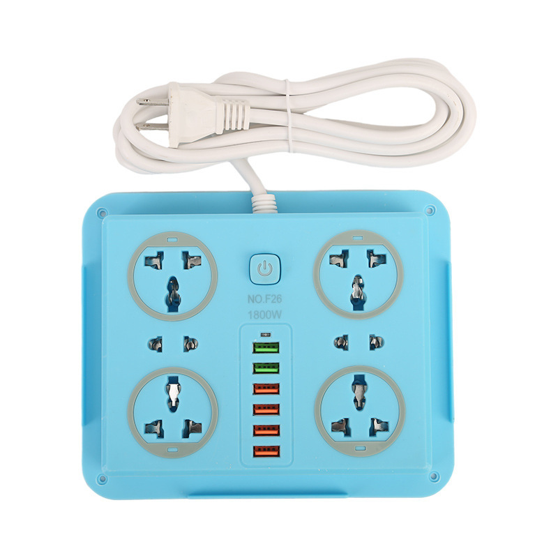 2USB + 1PD anillo gris concha amarilla concha de polvo concha turquesa concha multi-orificio soporte de teléfono móvil Irak Irán Siria