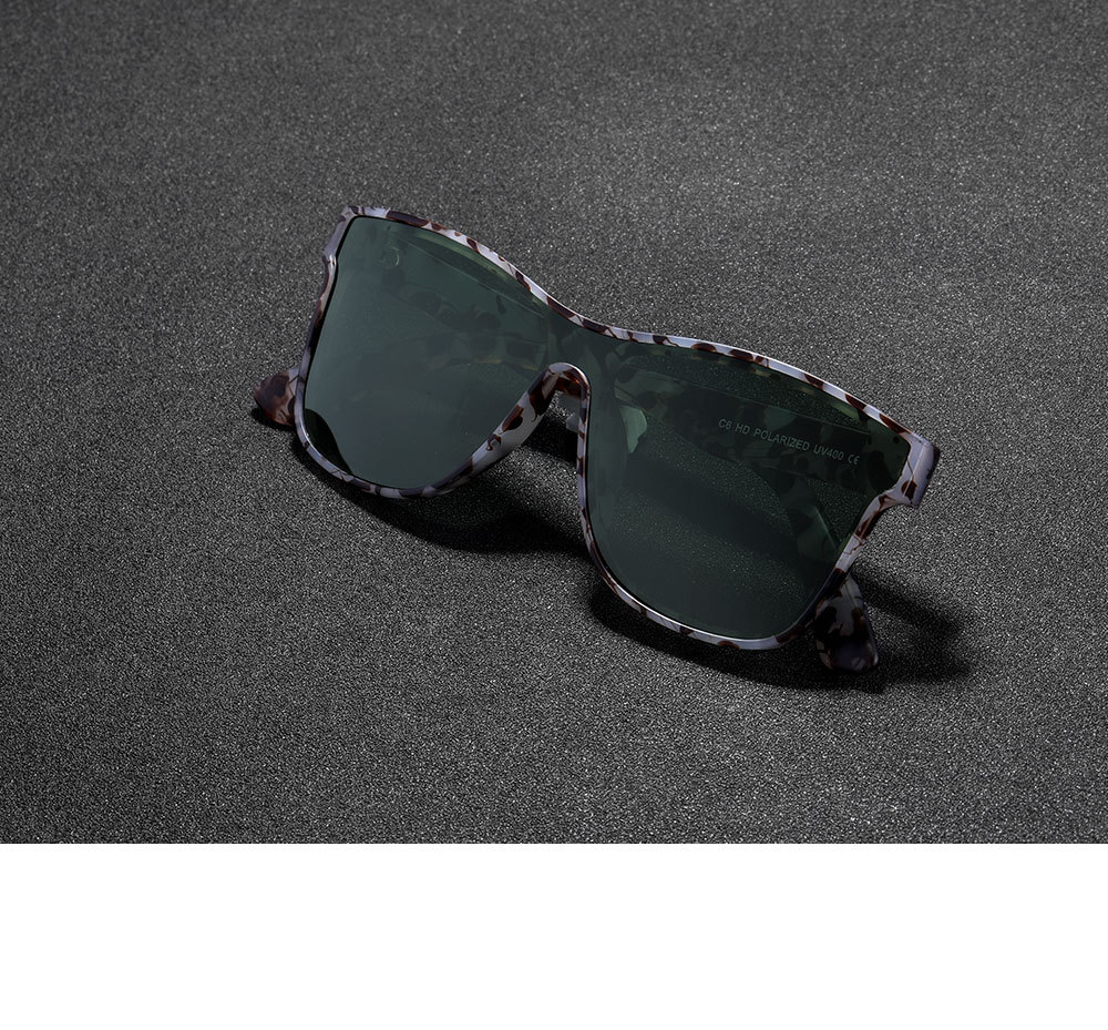 One-piece Lens Sunglasses HD Polarized Outdoor Athletic Glasses