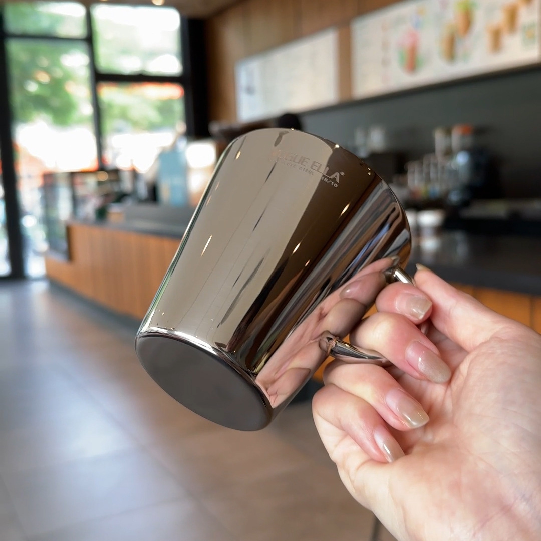 [Exportación de Alemania] 316 tazas de café de acero inoxidable lujoso ligero taza de oficina de alto valor de taza de agua