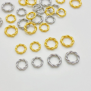 18K����ɫ�]�ڈA���黨Ȧ�ֹ�diy��������B��Ȧ��h�Ʒ���