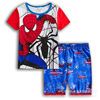 Children's pijama, summer sleeves, set, with short sleeve, polyester, suitable for import