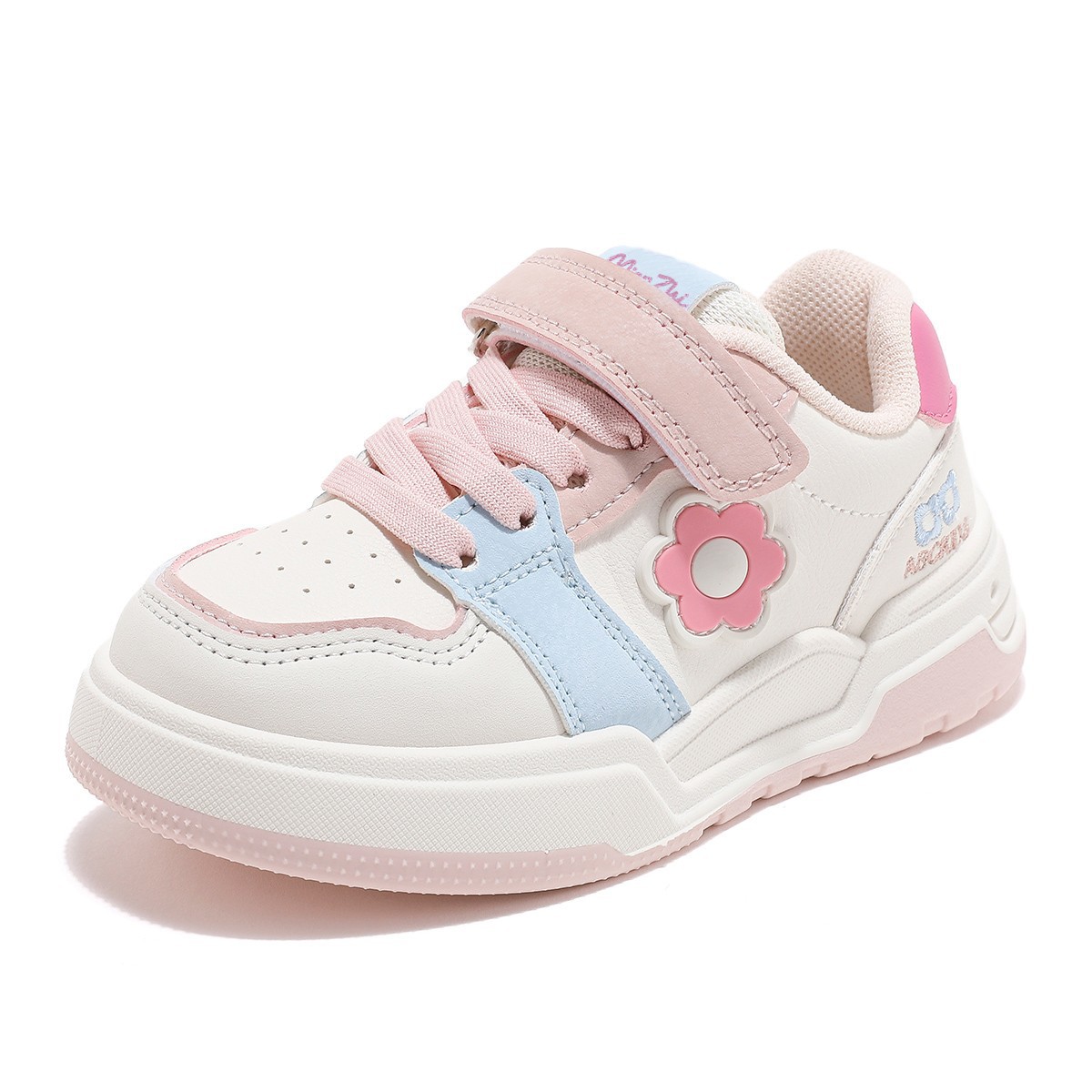 Calzado deportivo para niña 2025 otoño nuevo calzado deportivo zapatos casuales para niños moda para niñas zapatillas de deporte de todo fósforo para niños grandes