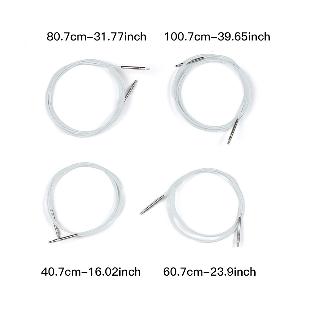 Herramientas de tejido transfronterizas de alúmina café multifuncional ensamblaje suéter aguja de anillo desmontable aguja de anillo fino