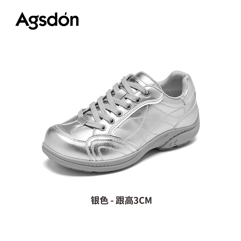 Zapatos de entrenamiento alemán rojos de Augu Shi Deng mujeres 2025 nuevos zapatos de ballet retro retro de caño Gump zapatos deportivos casuales