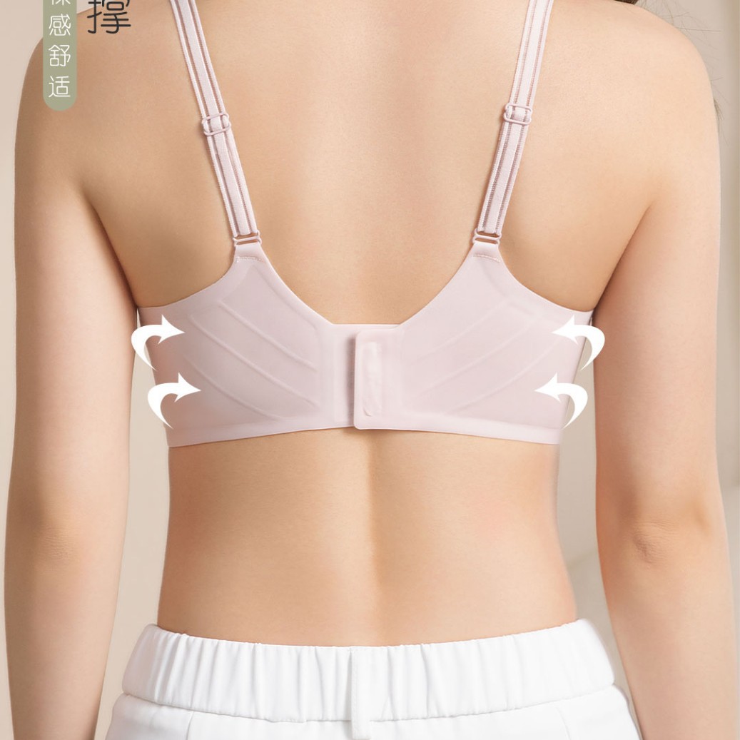 Venta directa de fábrica comercio electrónico transfronterizo Sudeste de Asia Vietnam Tailandia damas sin costuras sujetador de recogida lateral cómodo