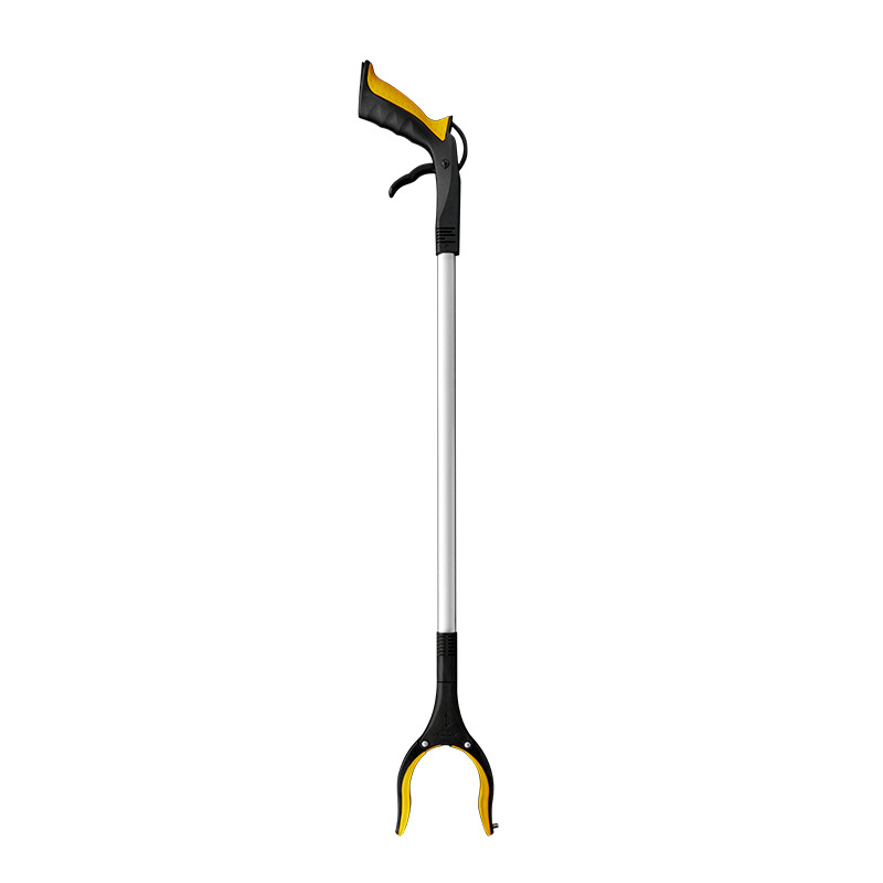 Clip de basura plegable al por mayor mango de recogida sanitario pick-up abrazadera de fuego de acero inoxidable Dispositivo de recogida de basura clip largo image 6