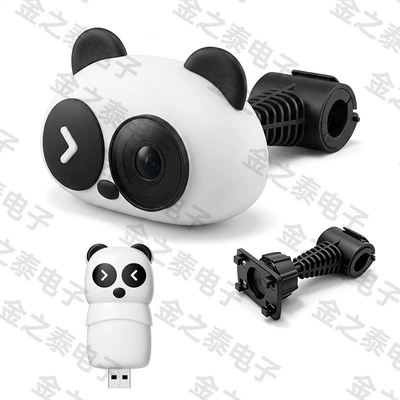 Hot-Selling Wireless Carplay Module High-Definition Car Baby Monitoring Camera Split-Screen Smart Carplay Box (Simsiz CarPlay və Android Auto) - a11b-panda-model-single-stand-baby-monitor