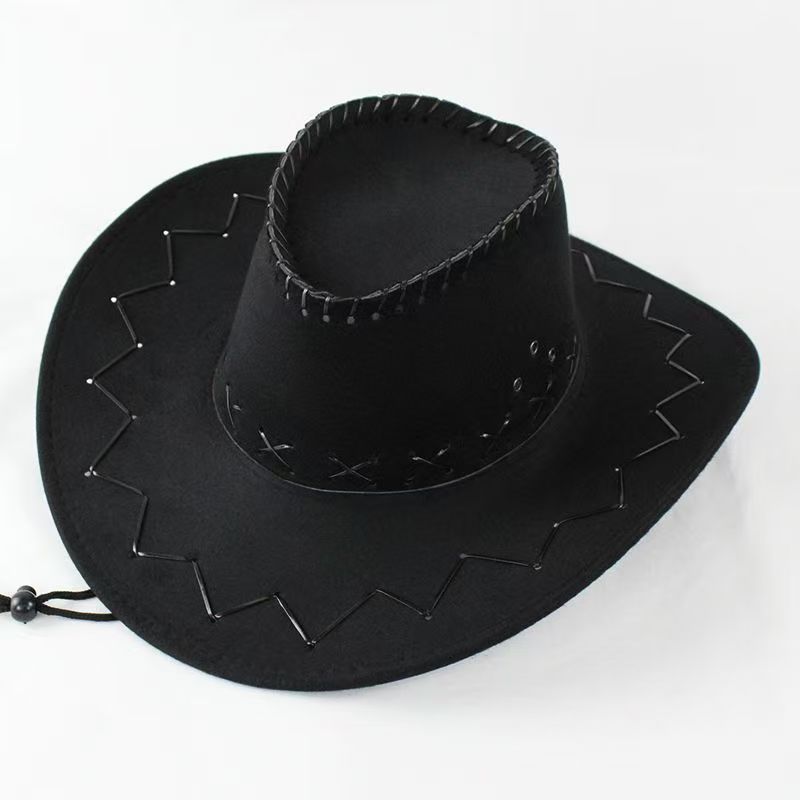 Sombrero de Vaquero de Poliéster con Protección Solar para Actividades al Aire Libre