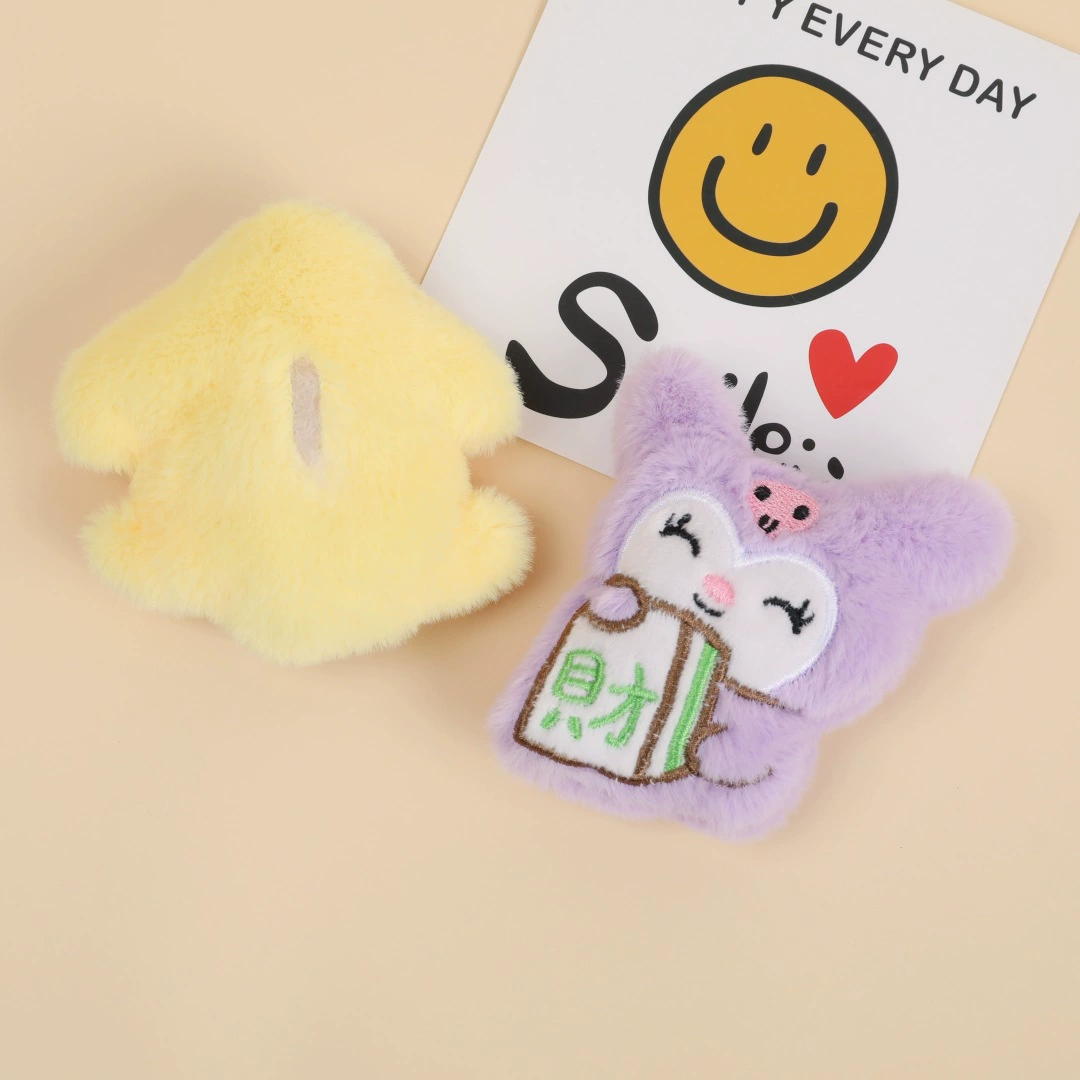 Sanrio, Hello Kitty, cartoon plush doll, hair accessory, brooch, backpack, bag accessory, handmade