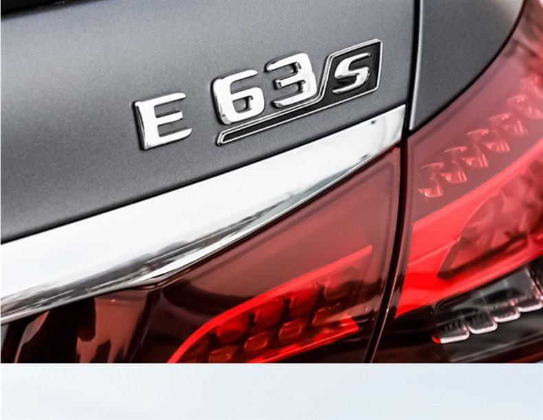 Mercedes-Benz A-Class, E-Class, C-Class, CLA, GLA, GLB, GLC – modified rear emblems, car emblems, horizontal bars, and sporty rear emblems