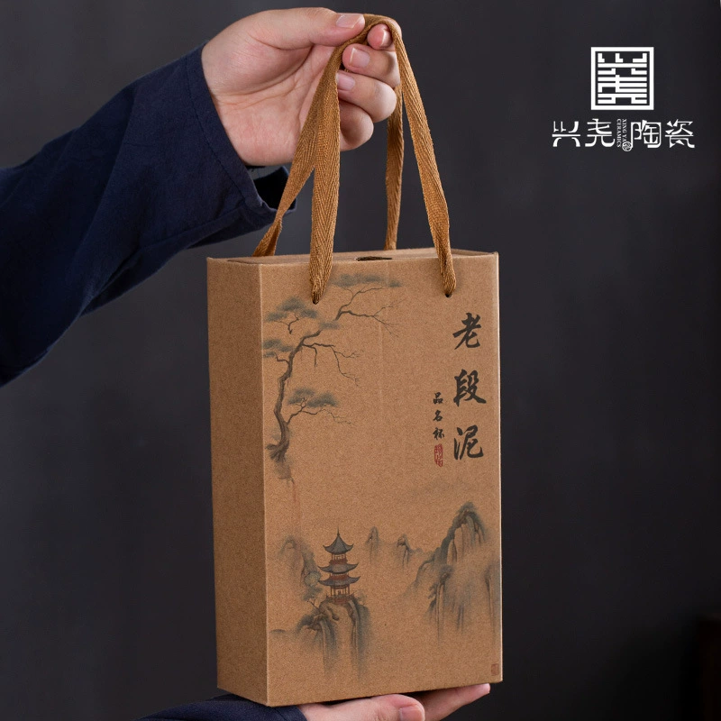 Ретро грубая глиняная посуда старая глиняная чашка чая дегустация чашки домашнего мастера минималистская чашка чая кунг-фу чайный сервиз восемь чашек подарочной коробки