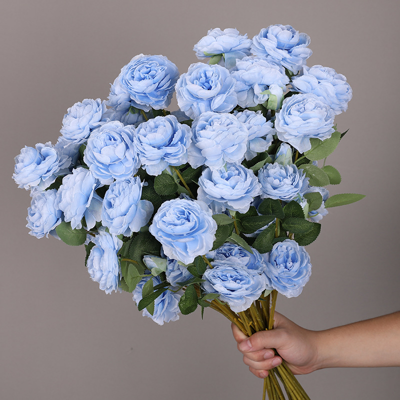 Simulated Peony Wedding Aisle Runner with Floral Peony Wedding Artificial Flower Silk Flower Decoration Artificial Flowers Home Decor Wholesale