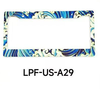 Standard License Plate Frame Amazon Best – License plate holder/license plate holder - wave-b