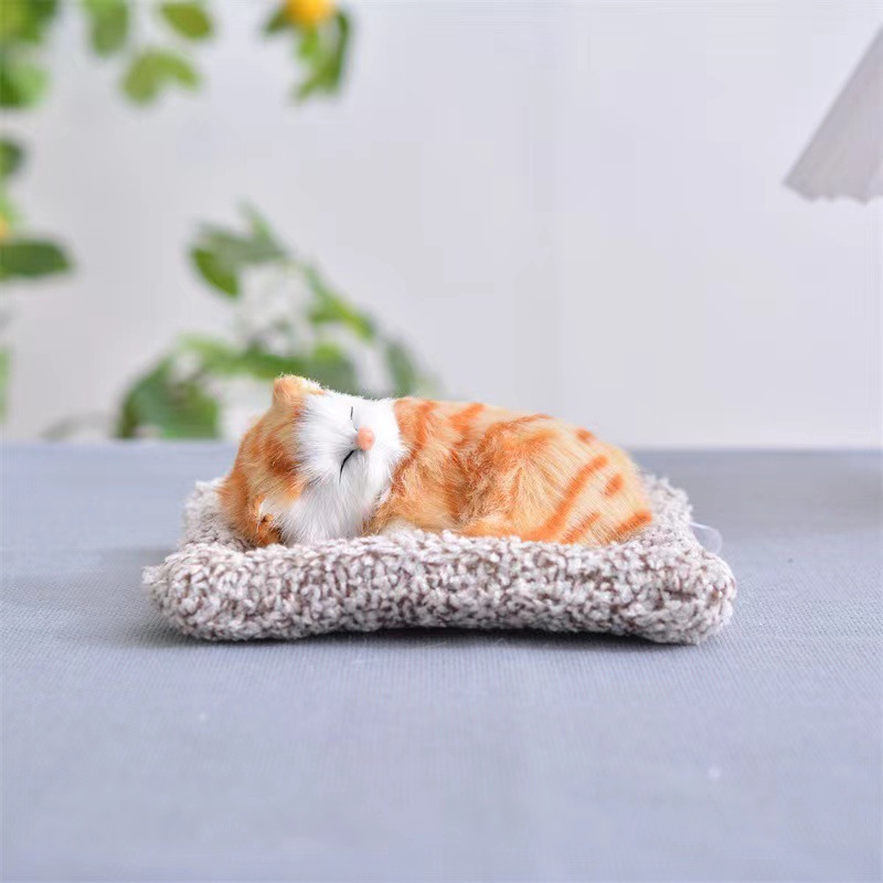 스몰 사이즈 오렌지 고양이 (전화 포함) 길이 17, 너비 15cm