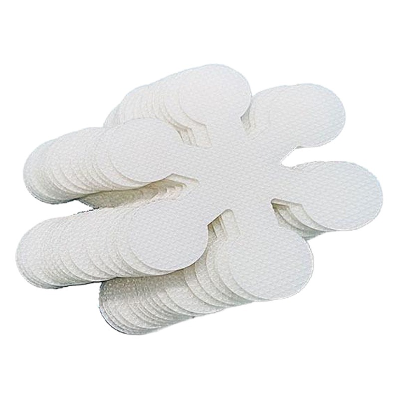 Colorido de goma redonda copo de nieve flor baño antideslizante pegatinas impermeable autoadhesivo bañera antideslizante pegatinas niños cinta antideslizante