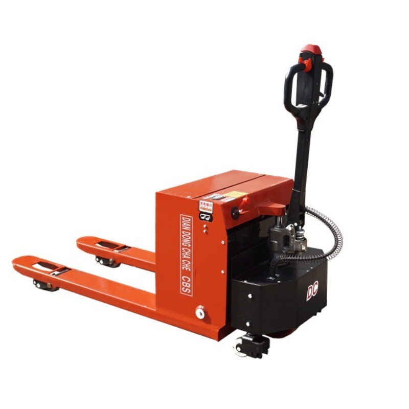 行走式3吨半电动搬运车堆高车多功能叉车半自动多向行走3吨叉车