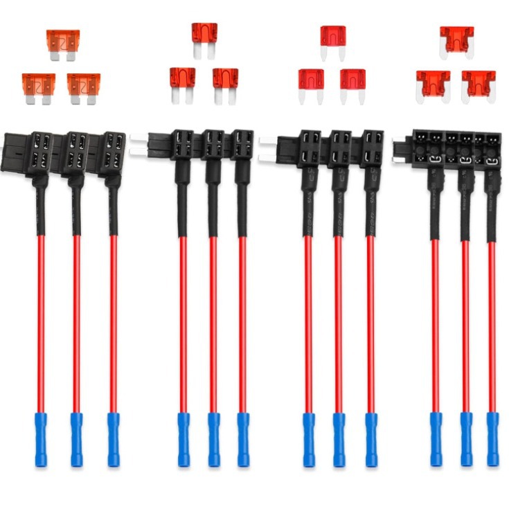 12件保险丝水龙头添加电路迷你微型低调保险丝套件保险丝